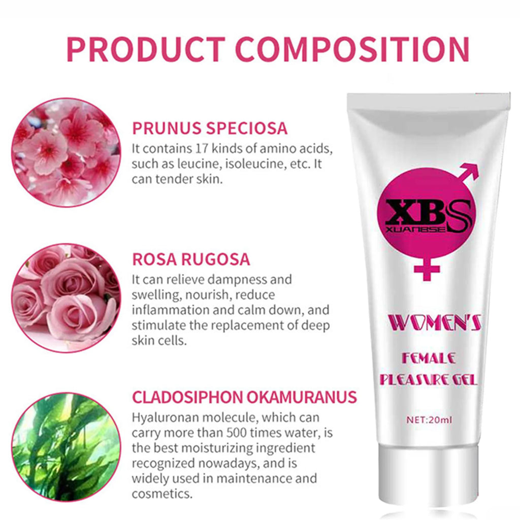 Gel para mejorar el placer femenino, extractos hidratantes, cuidado Vaginal, líquido lubricante para mujeres
