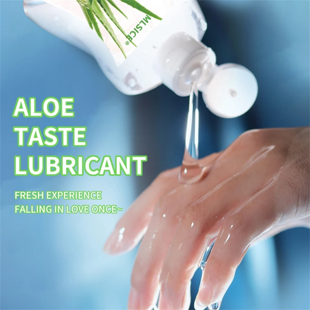 Lubricante Sexual a Base de Agua Pepino o Agua Aloe
