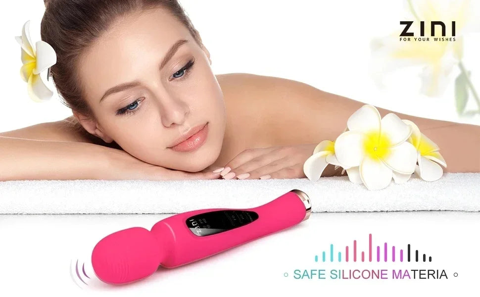 Vibrador de clítoris con diseño hergonomico de 12 velocidades y cargador magnético USB