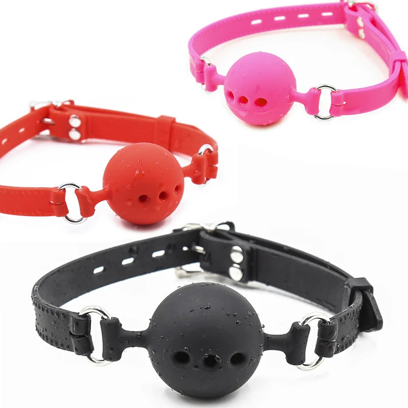 Mordaza de silicona, tamaño S M L