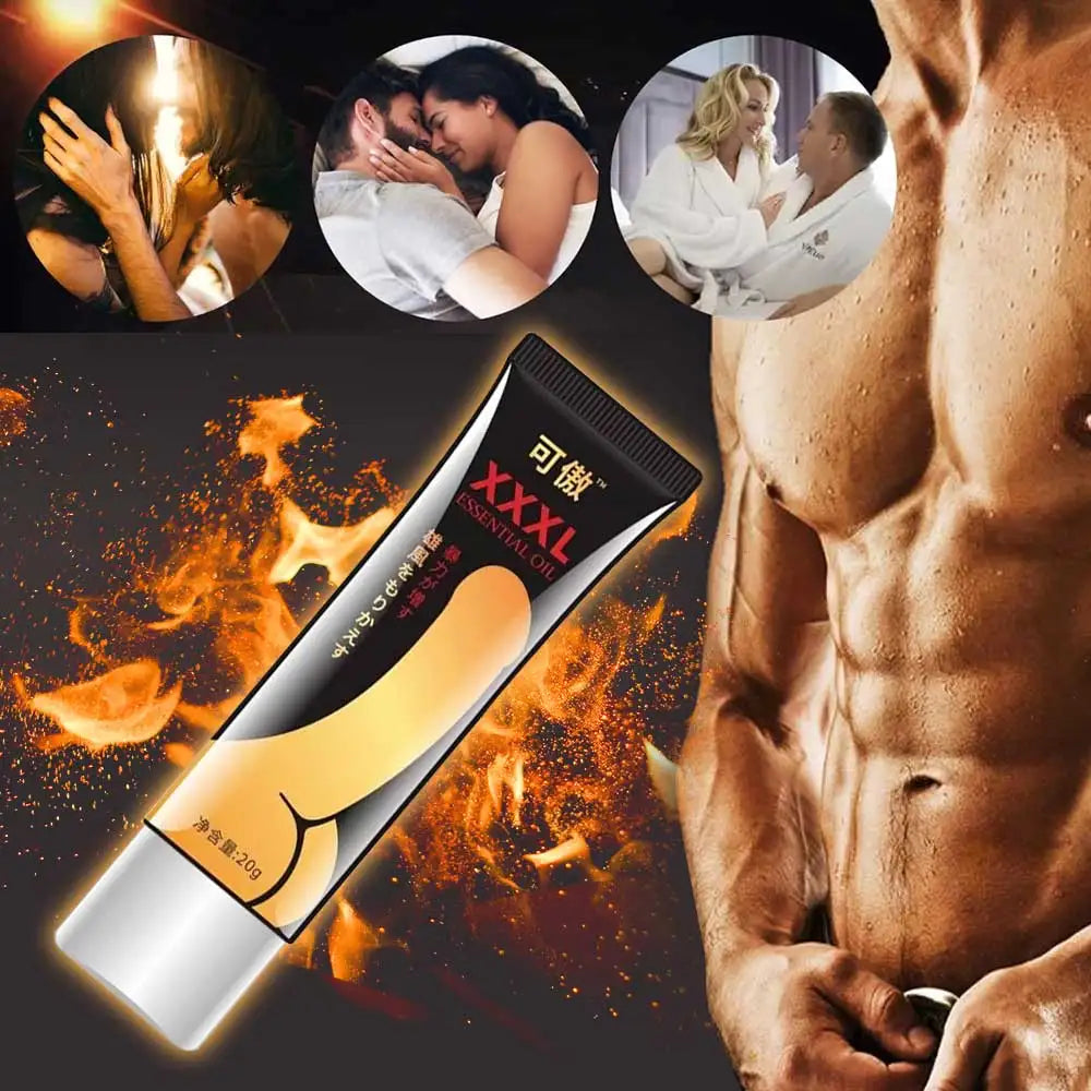 Crema topica de agrandamiento de pene, más grueso, más fuerte