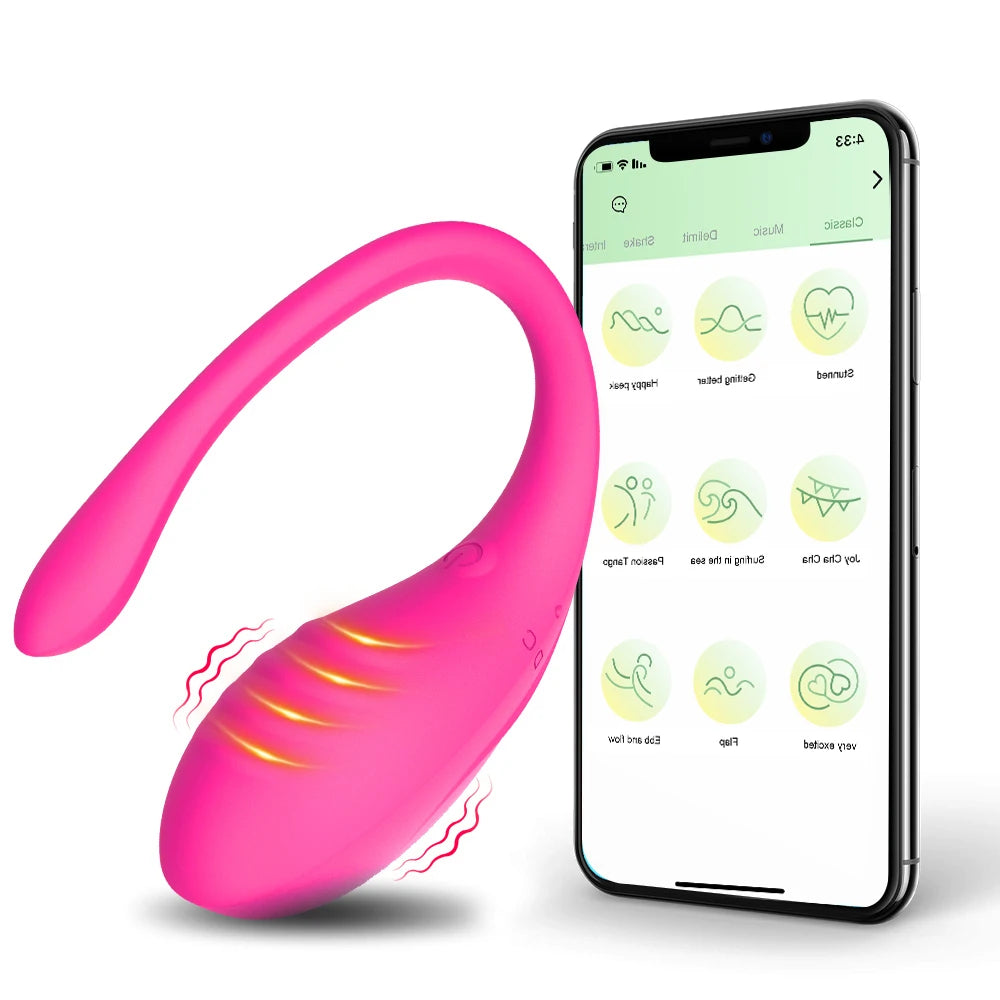 Vibrador con Control inalámbrico, punto G, masturbador femenino, Juguetes sexuales para mujeres