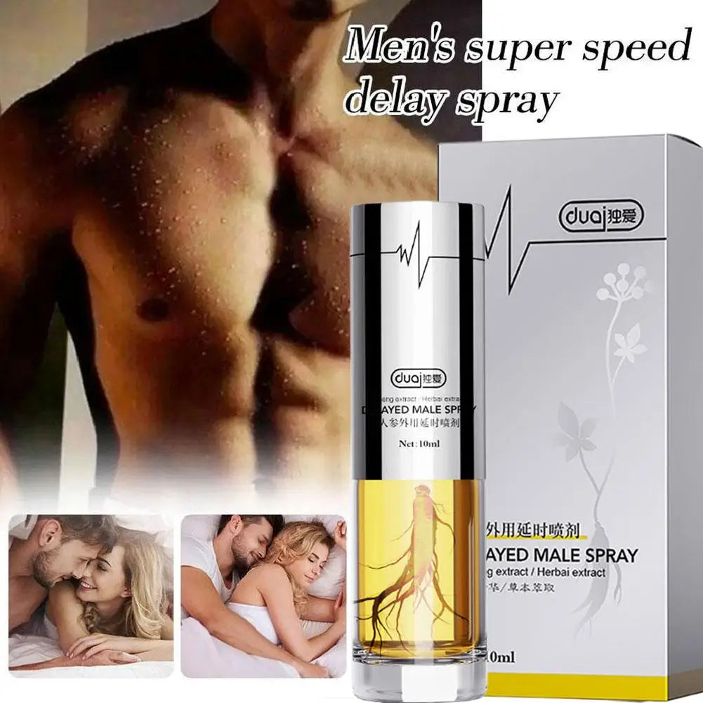 Retardante para Hombre de larga duración, Spray, mejorar la erección, previene la eyaculación precoz