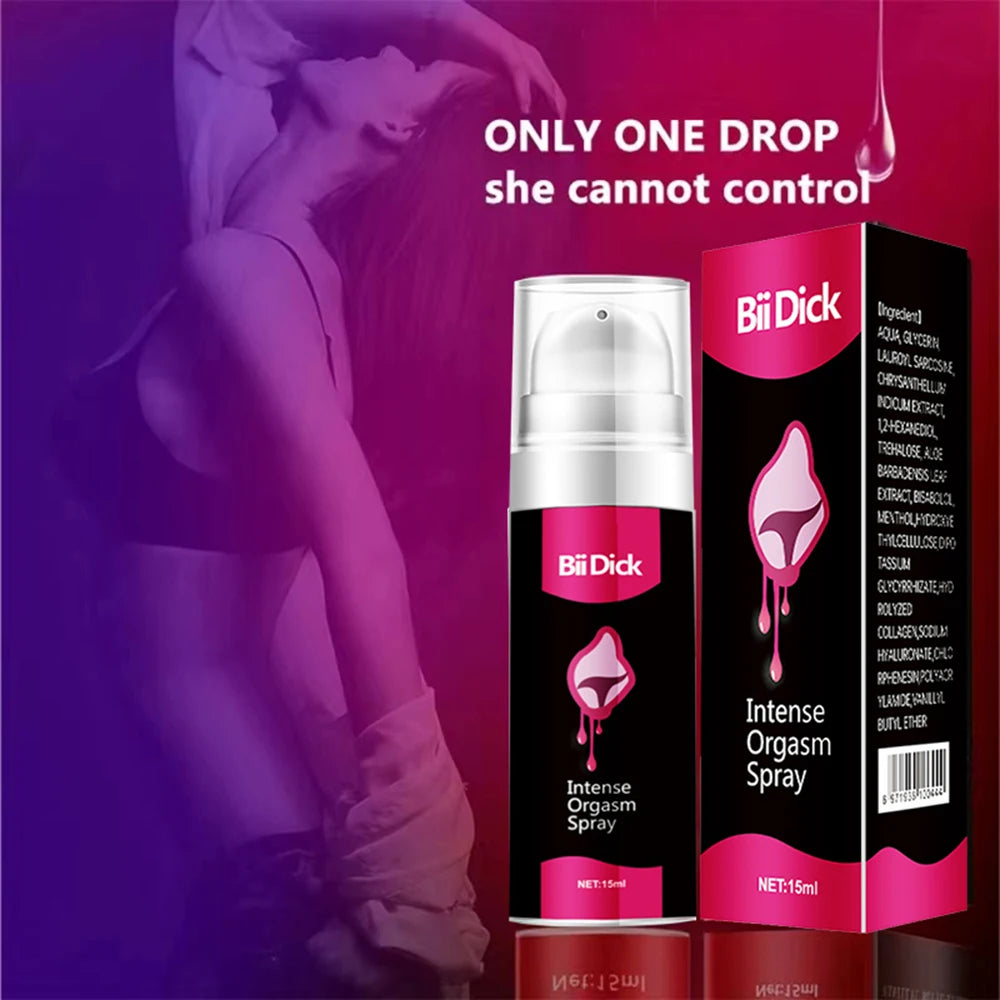 Gel para orgasmo femenino, estimulación Vaginal, contracción, gotas orgásmicas, deseo Sexual.