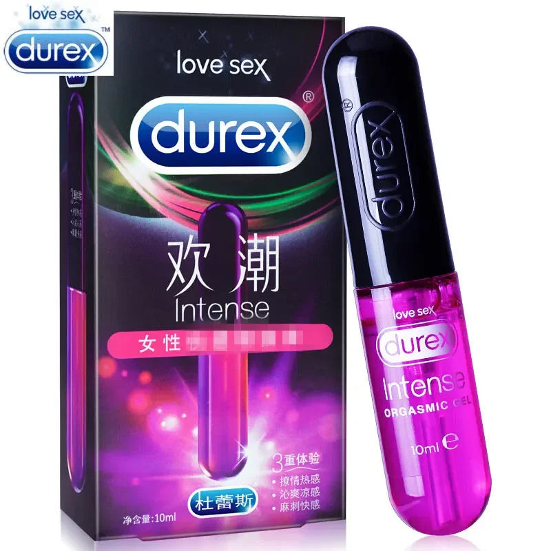 Durex-Gel orgásmico intenso para pareja, excitador fuerte para mujeres, productos íntimos más seguros