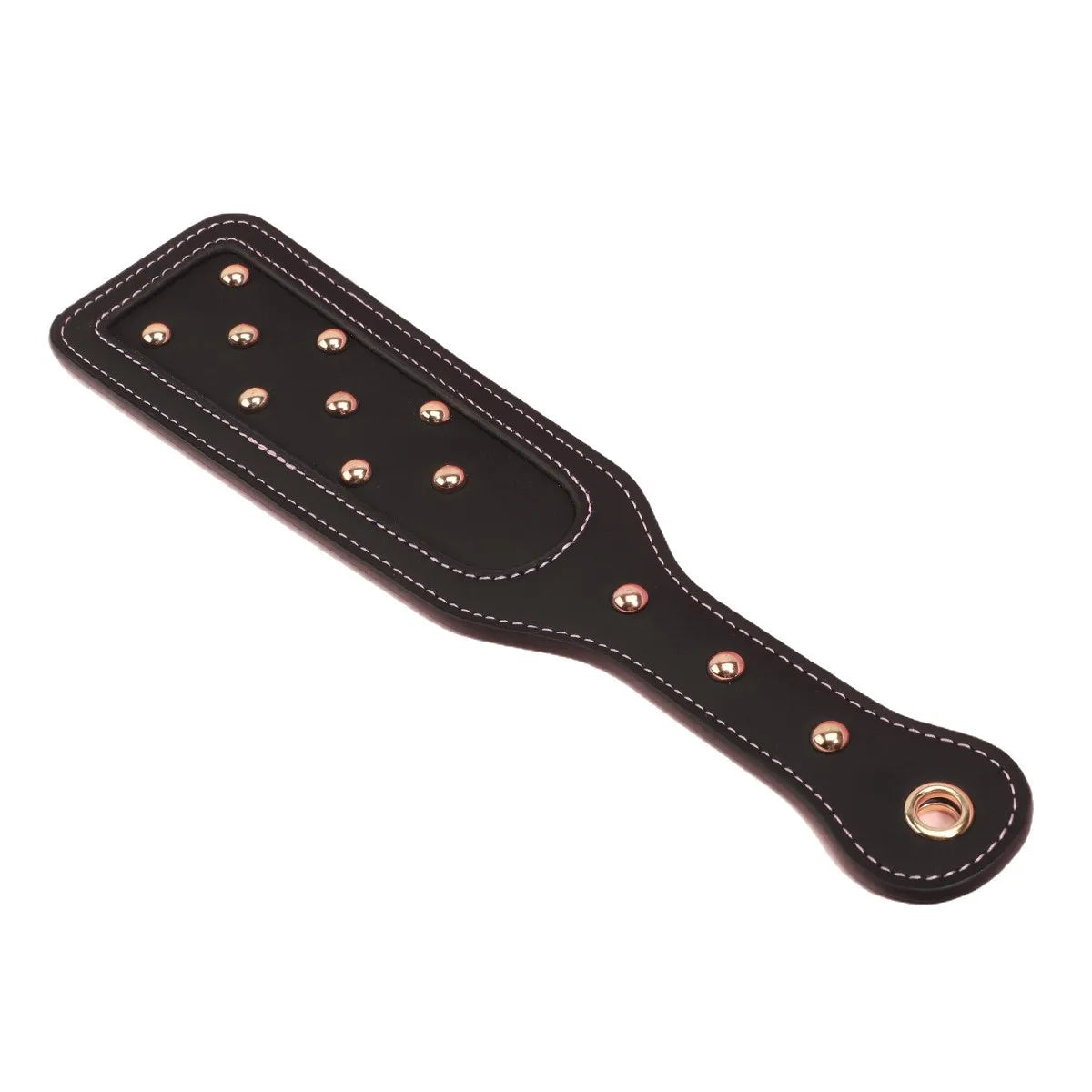 Conjunto de Bondage encaje rosa, esposas, puños de tobillo, antifaz, paleta y Collar.