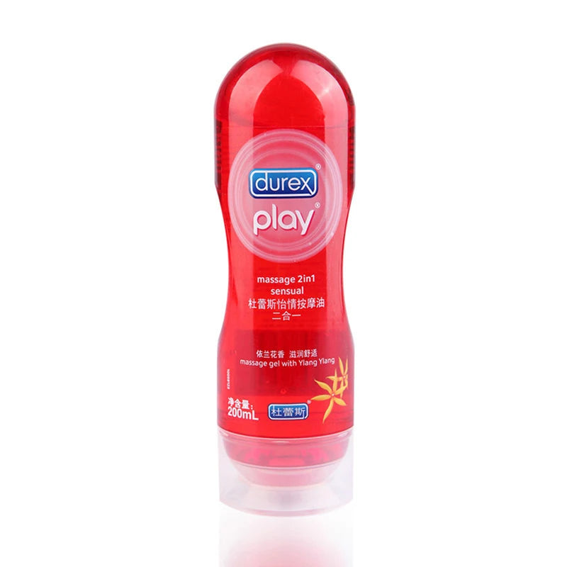 Durex Gel de Masaje y Lubricante Íntimo 2 en 1 con Aloe Vera