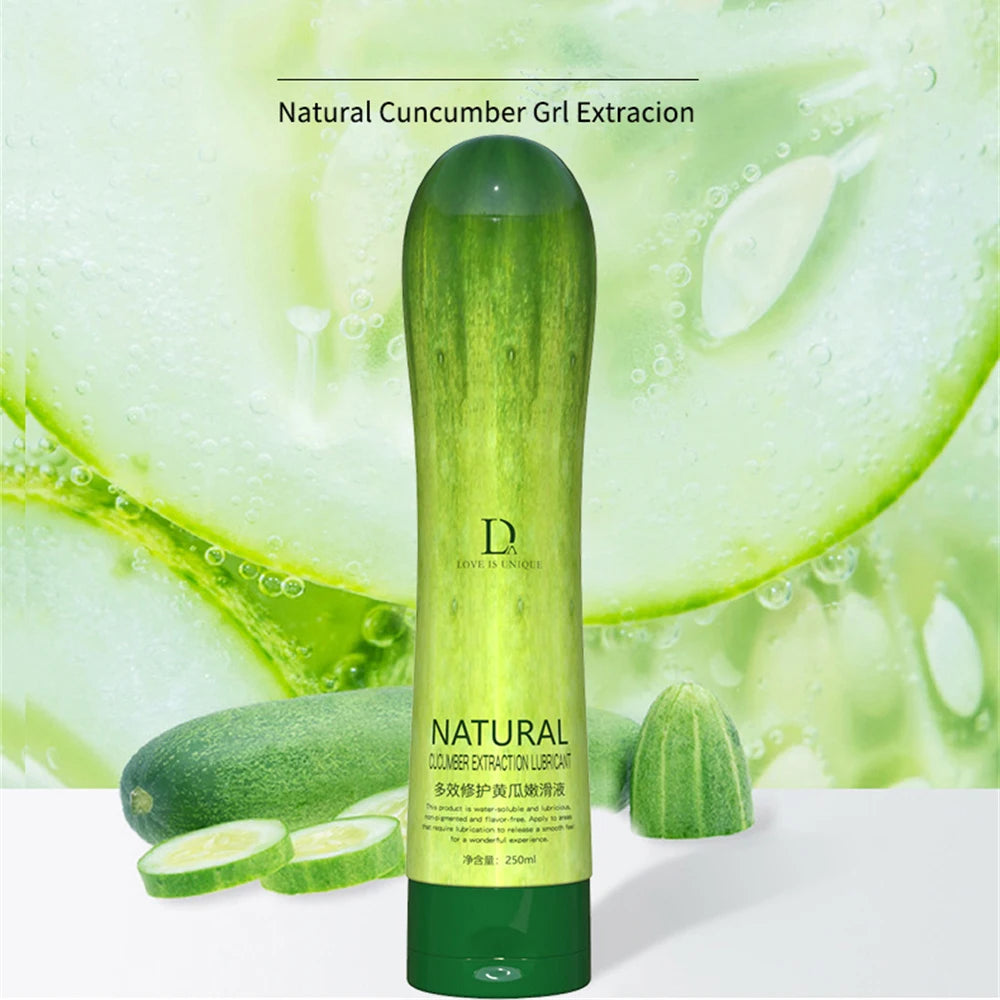 Lubricante Sexual a Base de Agua Pepino o Agua Aloe