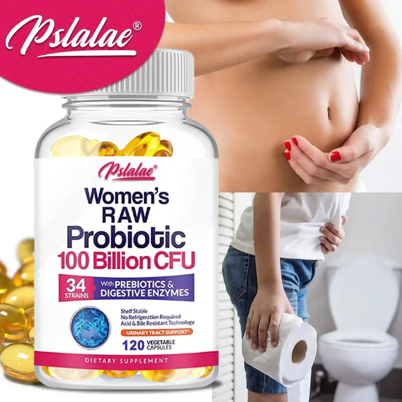 Probióticos orgánicos naturales, enzimas intestinal e inmunológica, 100 mil millones de probioticos.